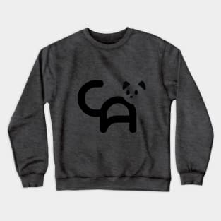 Cat Mascot Crewneck Sweatshirt